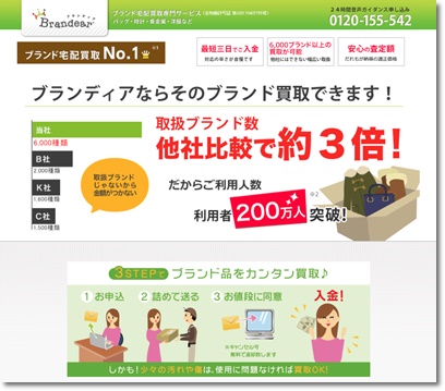 ブランディア公式サイト